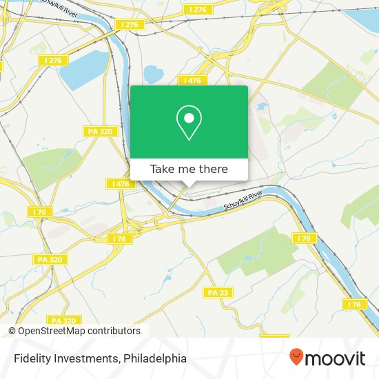 Fidelity Investments map