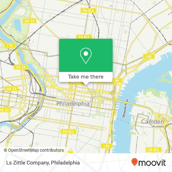 Mapa de Ls Zittle Company