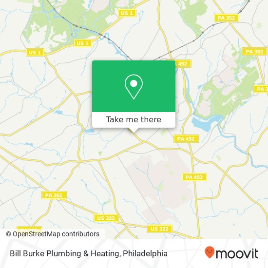 Mapa de Bill Burke Plumbing & Heating