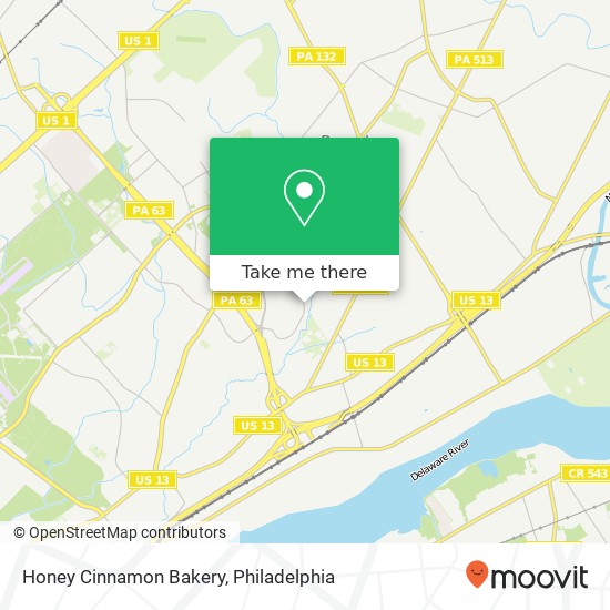 Honey Cinnamon Bakery map