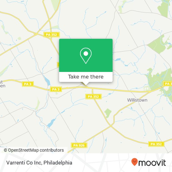 Varrenti Co Inc map