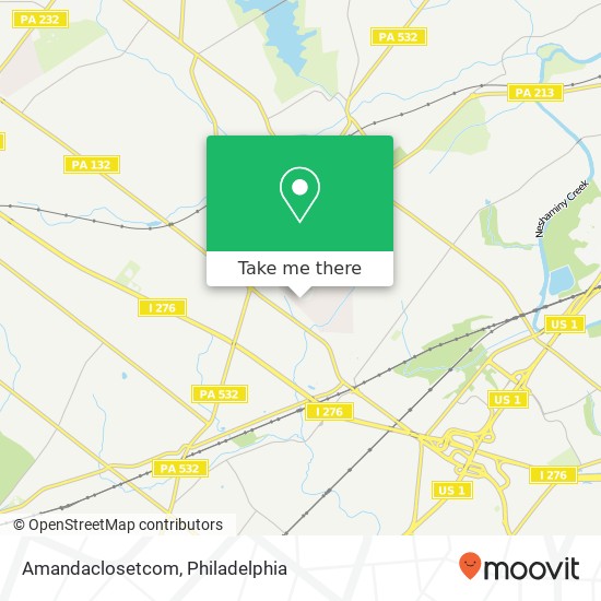 Amandaclosetcom map