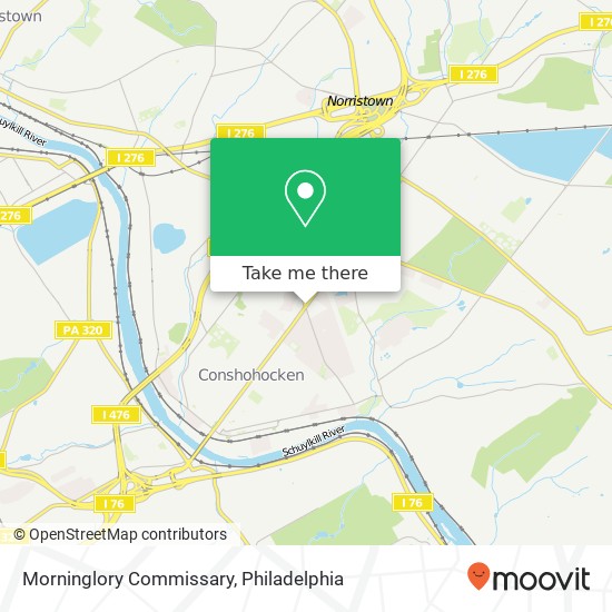 Mapa de Morninglory Commissary