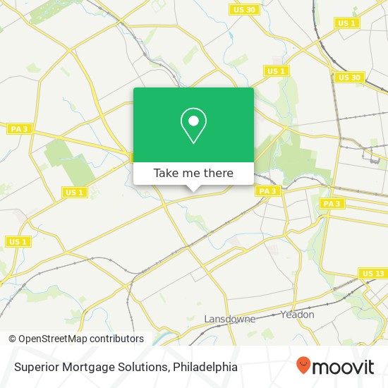 Superior Mortgage Solutions map