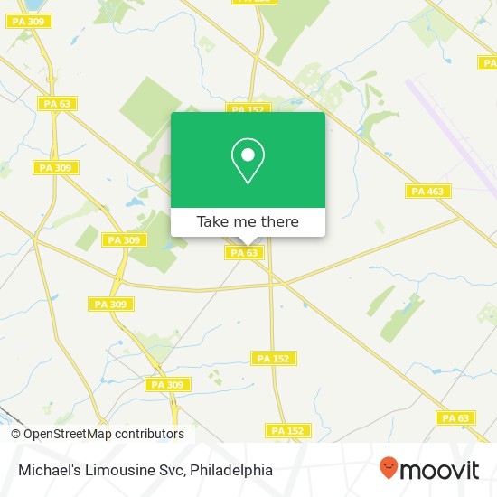 Mapa de Michael's Limousine Svc