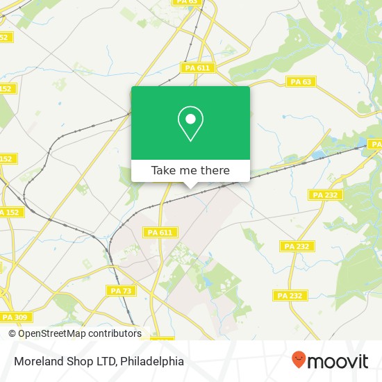 Mapa de Moreland Shop LTD