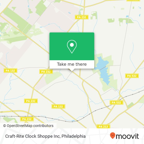 Mapa de Craft-Rite Clock Shoppe Inc