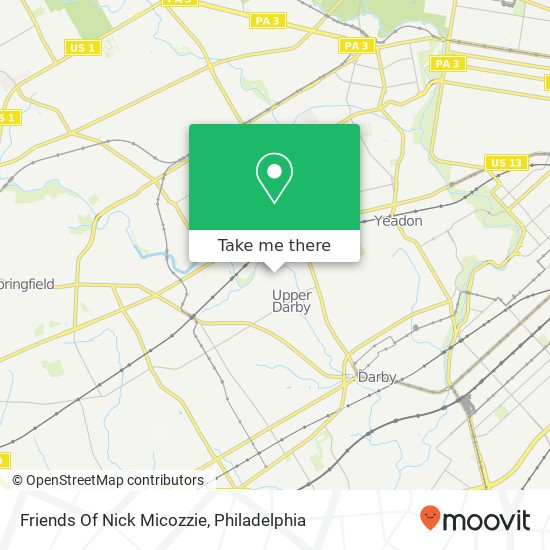 Mapa de Friends Of Nick Micozzie