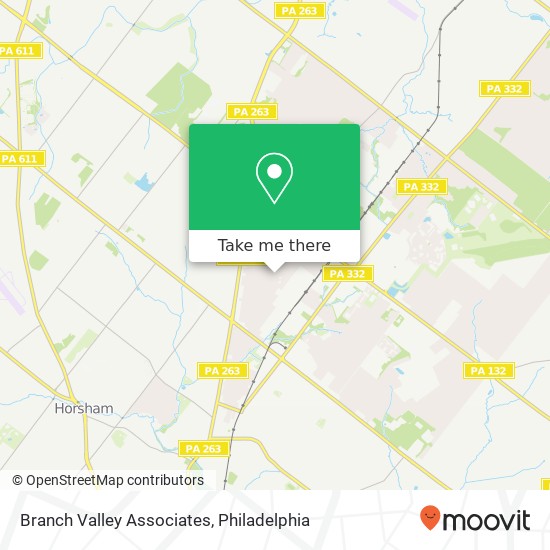 Mapa de Branch Valley Associates