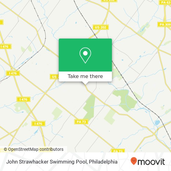 Mapa de John Strawhacker Swimming Pool