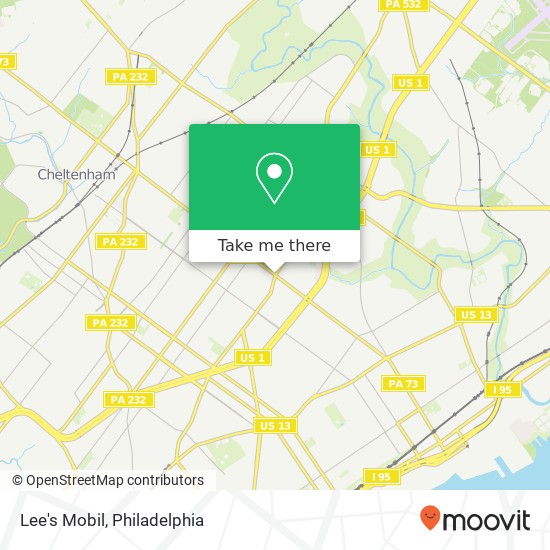 Mapa de Lee's Mobil