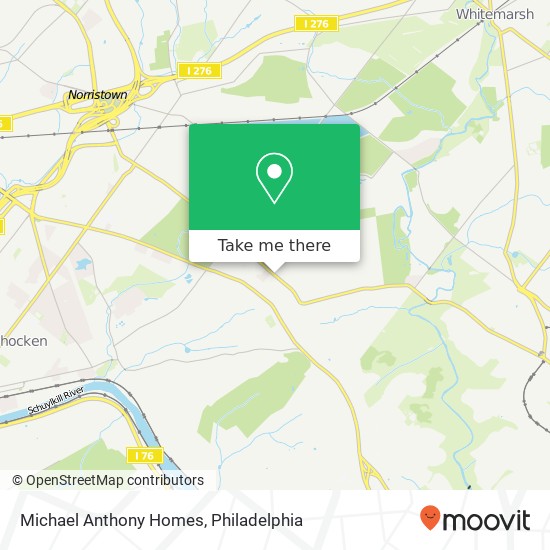 Mapa de Michael Anthony Homes