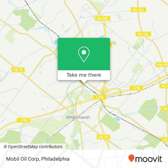 Mobil Oil Corp map
