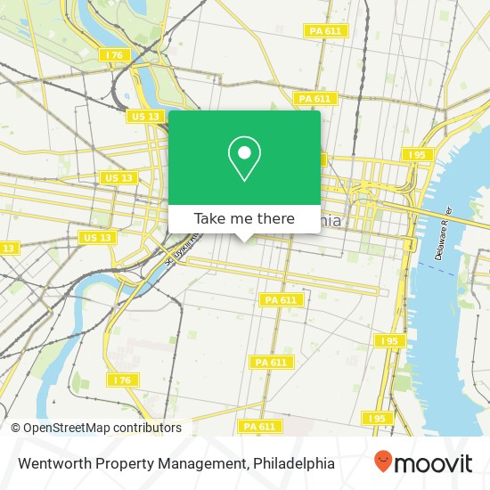 Wentworth Property Management map