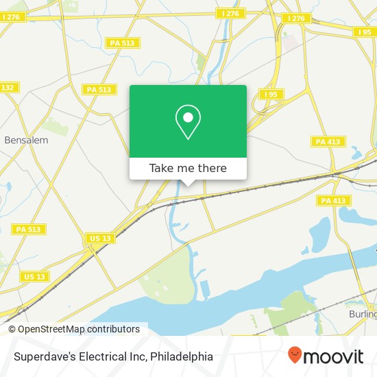 Superdave's Electrical Inc map
