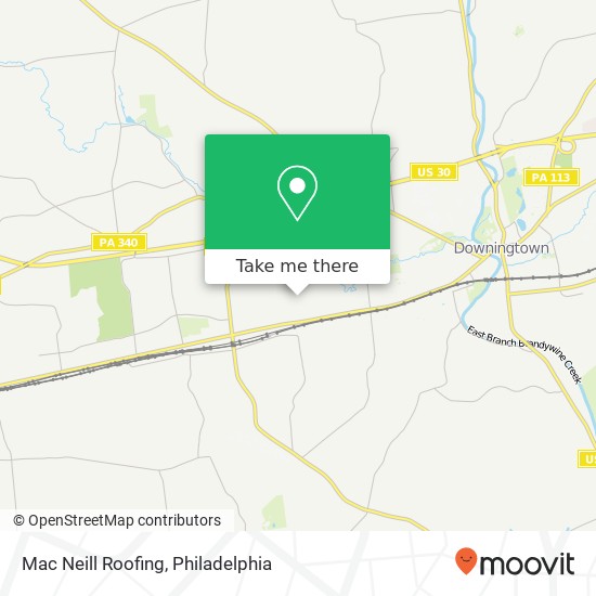 Mac Neill Roofing map