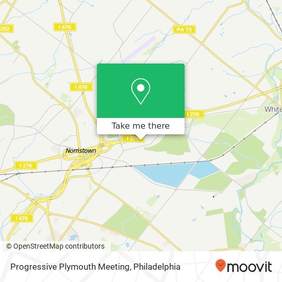 Mapa de Progressive Plymouth Meeting