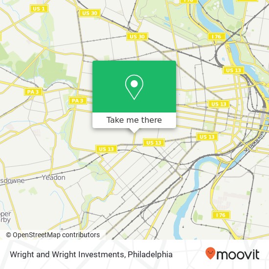 Wright and Wright Investments map