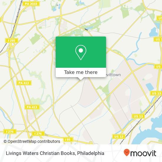 Mapa de Livings Waters Christian Books