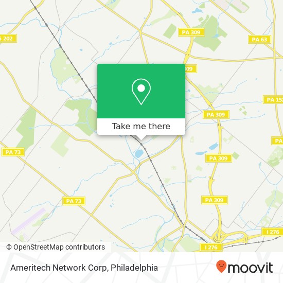 Mapa de Ameritech Network Corp