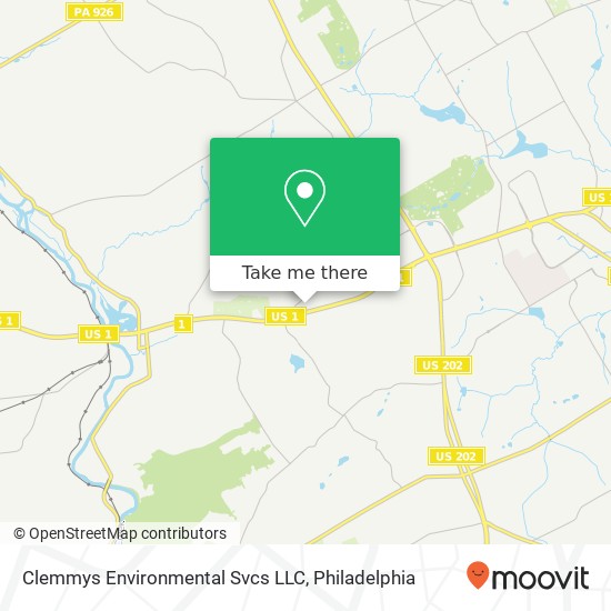 Mapa de Clemmys Environmental Svcs LLC