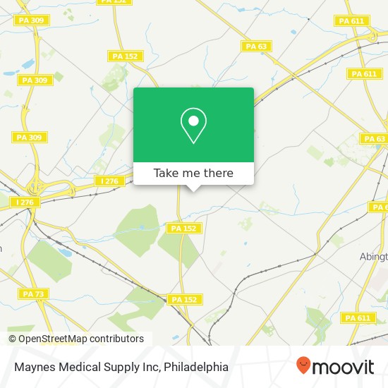 Maynes Medical Supply Inc map