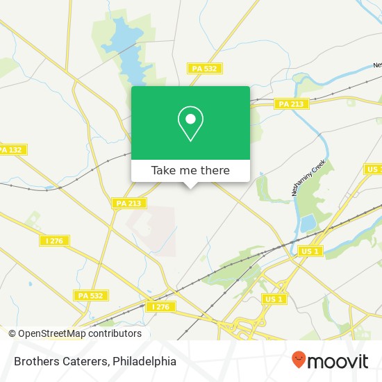 Mapa de Brothers Caterers