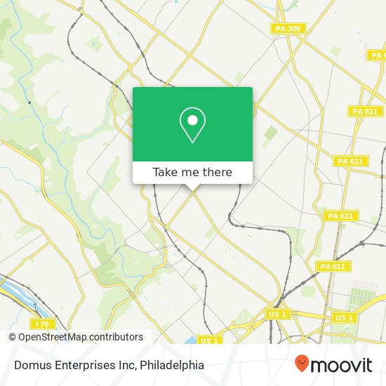 Domus Enterprises Inc map