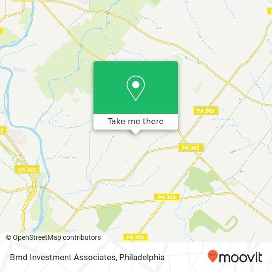 Bmd Investment Associates map