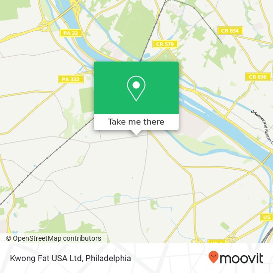 Kwong Fat USA Ltd map