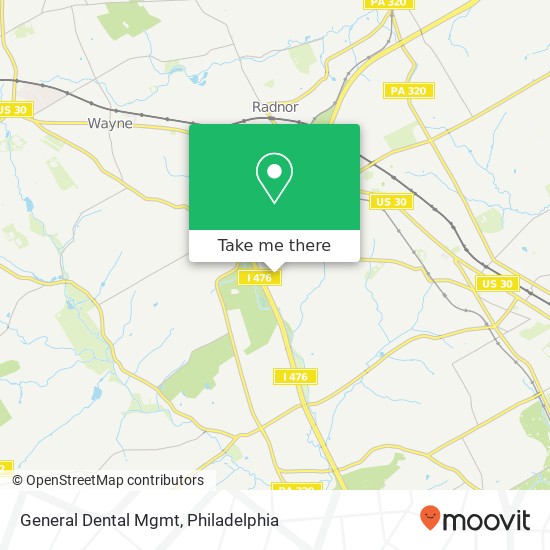 General Dental Mgmt map