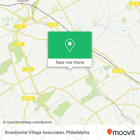 Mapa de Brandywine Village Associates