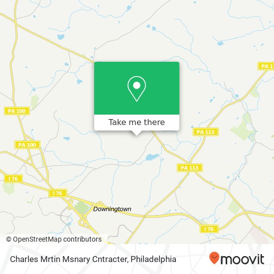 Charles Mrtin Msnary Cntracter map