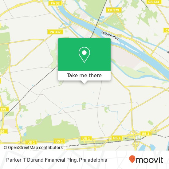 Parker T Durand Financial Plng map