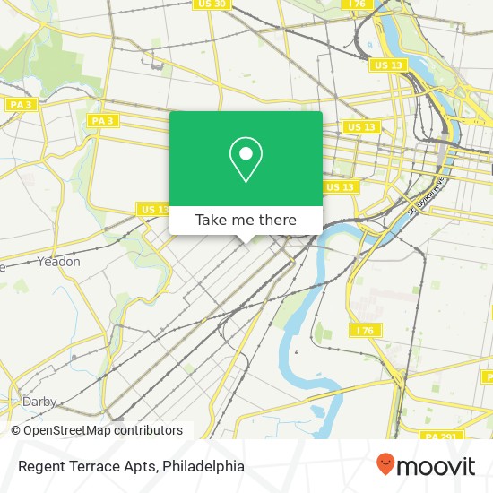 Regent Terrace Apts map