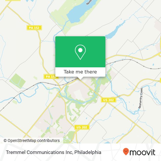 Tremmel Communications Inc map