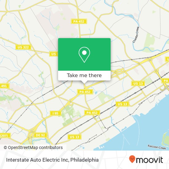 Mapa de Interstate Auto Electric Inc