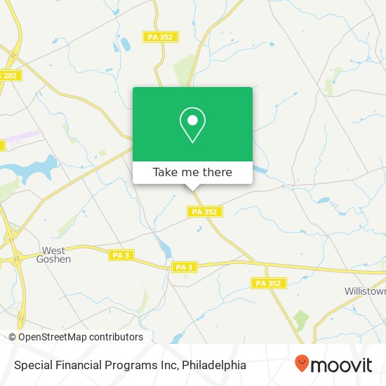 Special Financial Programs Inc map