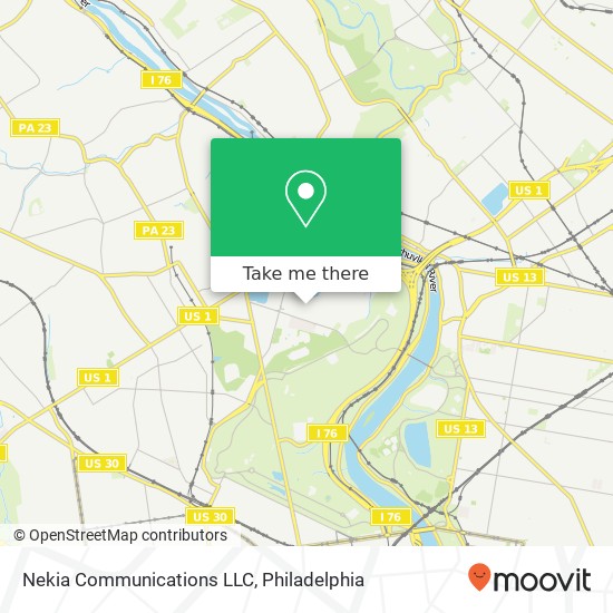 Mapa de Nekia Communications LLC