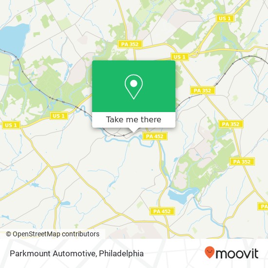 Mapa de Parkmount Automotive
