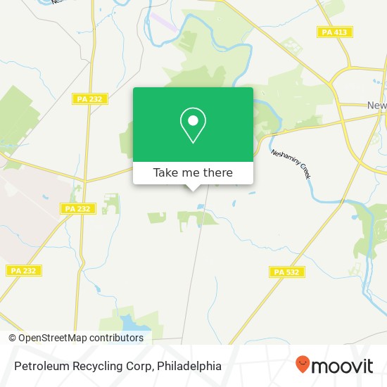 Petroleum Recycling Corp map