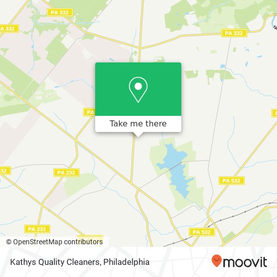 Kathys Quality Cleaners map