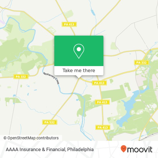 AAAA Insurance & Financial map