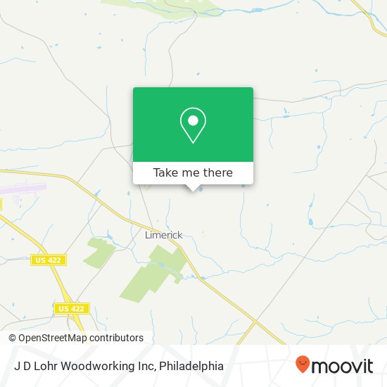 J D Lohr Woodworking Inc map