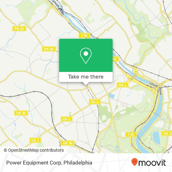 Power Equipment Corp map