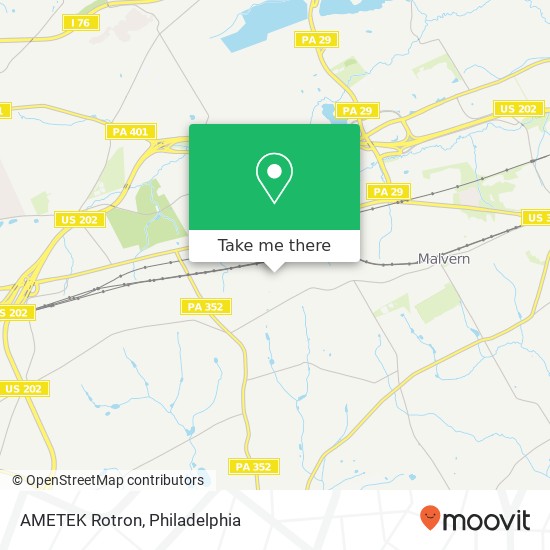 AMETEK Rotron map