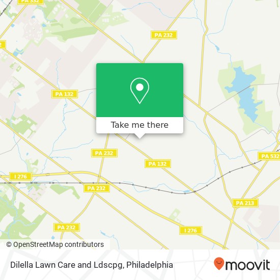 Dilella Lawn Care and Ldscpg map