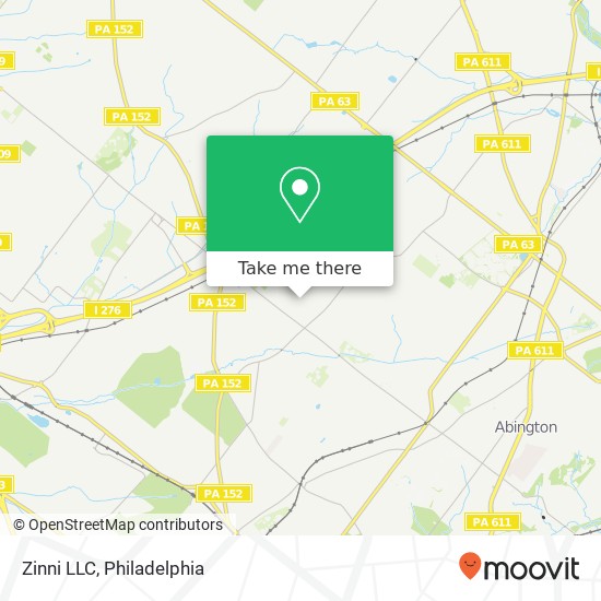 Zinni LLC map