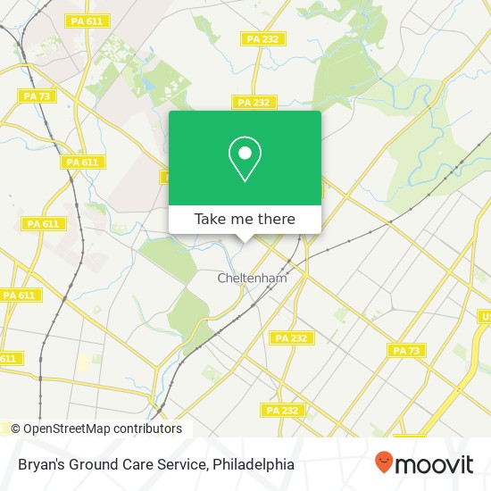 Mapa de Bryan's Ground Care Service