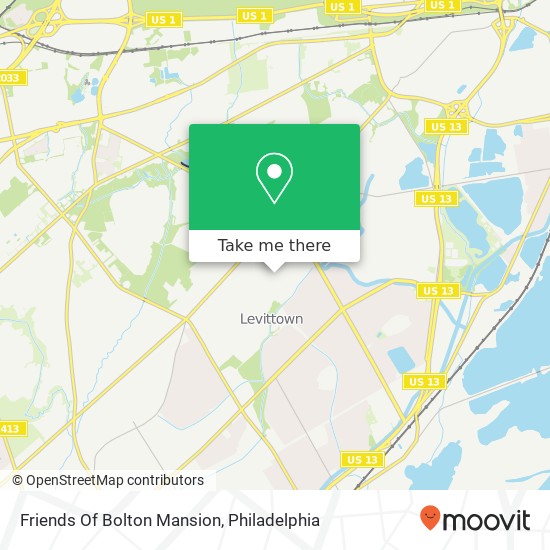 Mapa de Friends Of Bolton Mansion